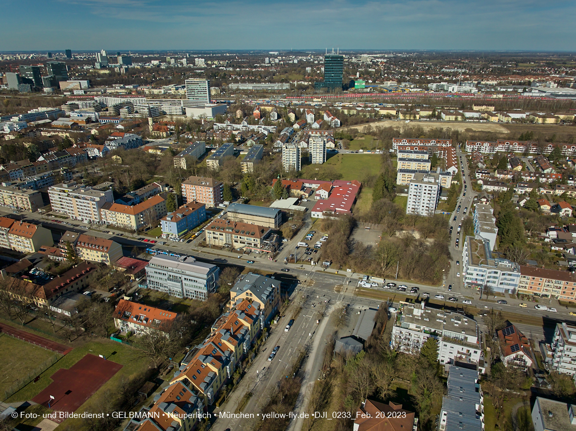 20.02.2023 -  der verschwundene Hachinger Bach in Neuperlach und Berg am Laim